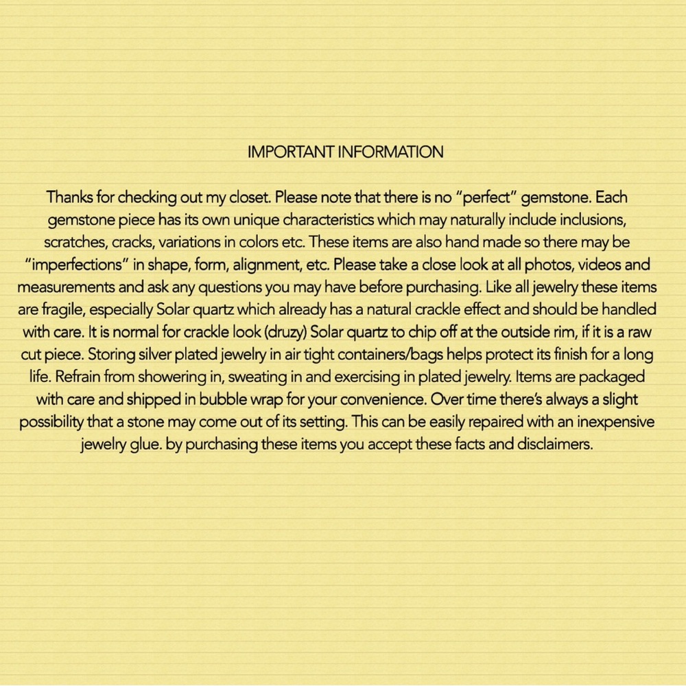 Solar Quartz Add On Item - Solar Ring Size 7.5 - image 3